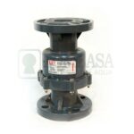 VALVULA CHECK LD COMPUERTA PVC LISA, 6"